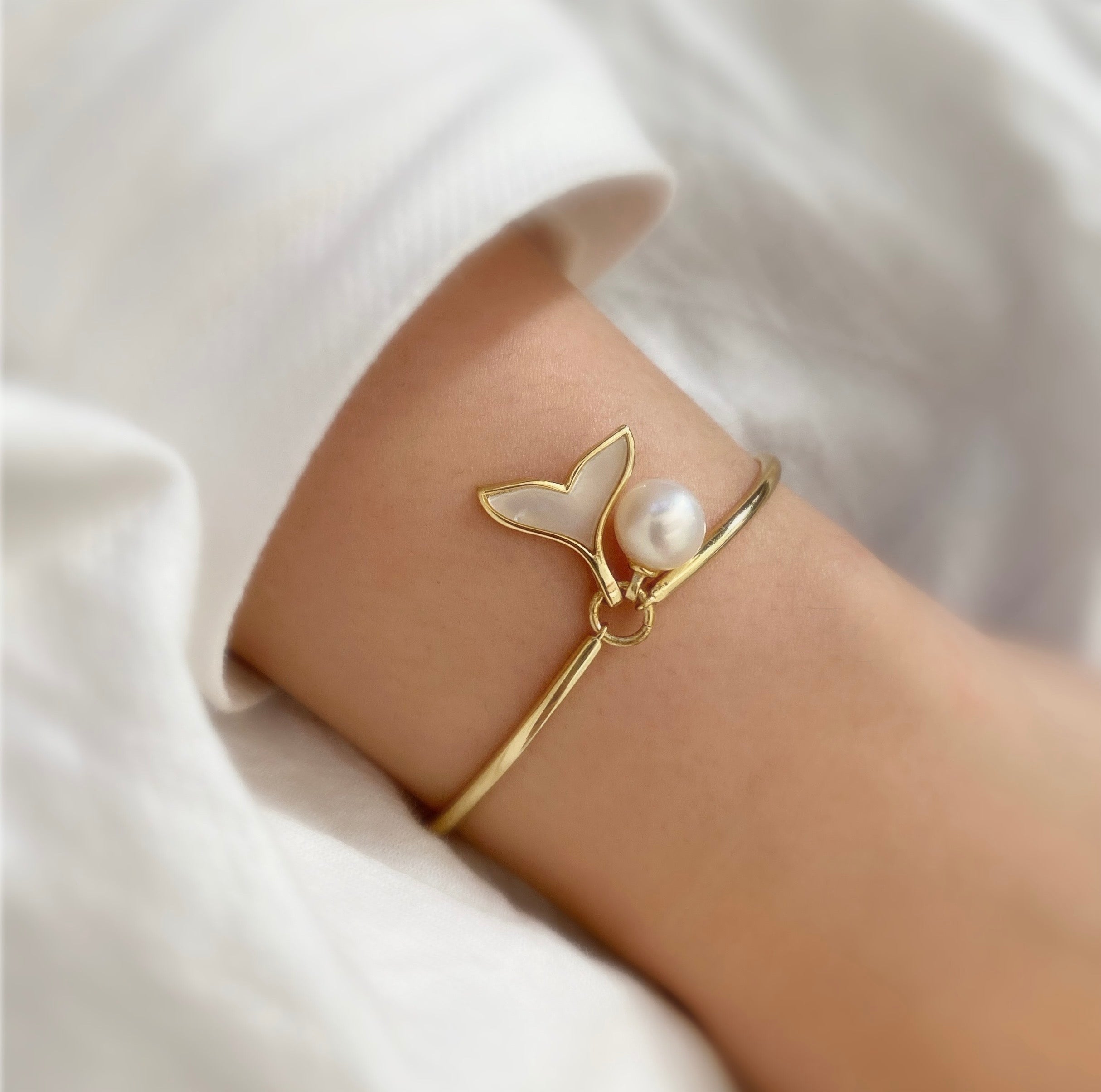 Dual puff paper clip Necklace & Bracelet Set in 14Kt Gold | Las Villas  Jewelry